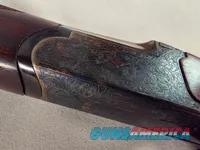9243 Renato Gamba, Principessa, 28 Gauge, Made in Italy, Case Color, Engraved with a dog, Cross bolt, Extractor, Double trigg