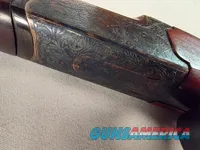 9243 Renato Gamba, Principessa, 28 Gauge, Made in Italy, Case Color, Engraved with a dog, Cross bolt, Extractor, Double trigg