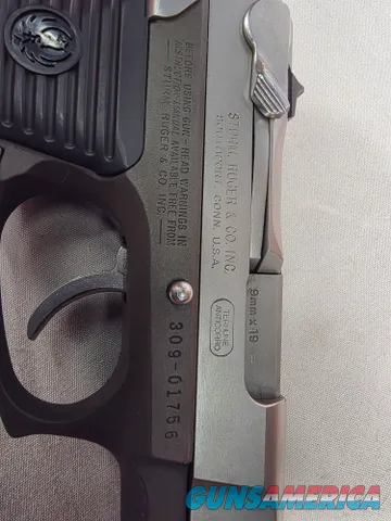 9494 Ruger P89DC, 9MM, 2 Tone, 2 mags with loader assist. Really good condition. Has the original box and all paperwork.