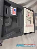 9494 Ruger P89DC, 9MM, 2 Tone, 2 mags with loader assist. Really good condition. Has the original box and all paperwork. 