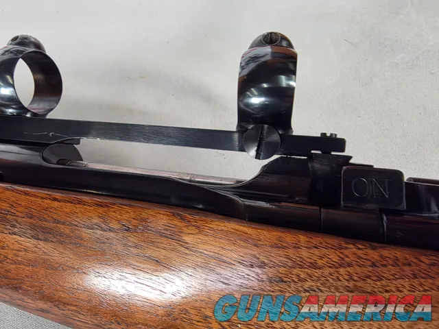 9428  Remington 03-A3 Sporter, 22’ Barrel, rings and mount, hard butt pad, 30-06, ebony cap cheek piece. 