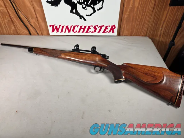 9428  Remington 03-A3 Sporter, 22’ Barrel, rings and mount, hard butt pad, 30-06, ebony cap cheek piece. 