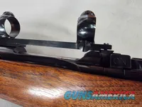 9428  Remington 03-A3 Sporter, 22’ Barrel, rings and mount, hard butt pad, 30-06, ebony cap cheek piece. 