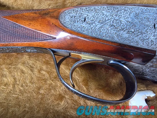  9495  Beretta SO3 EELL, 12 Gauge, Hand engraved by M. Sabatti with letter from Beretta! 14 ½ LOP, 28” barrels, Screw in chok