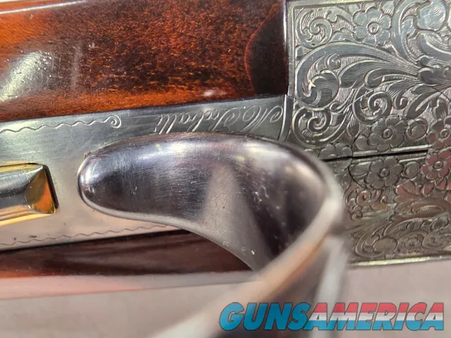  9495  Beretta SO3 EELL, 12 Gauge, Hand engraved by M. Sabatti with letter from Beretta! 14 ½ LOP, 28” barrels, Screw in chok