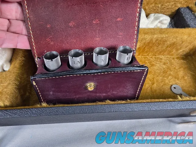  9495  Beretta SO3 EELL, 12 Gauge, Hand engraved by M. Sabatti with letter from Beretta! 14 ½ LOP, 28” barrels, Screw in chok