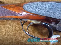 9495  Beretta SO3 EELL, 12 Gauge, Hand engraved by M. Sabatti with letter from Beretta! 14 ½ LOP, 28” barrels, Screw in chok
