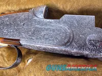  9495  Beretta SO3 EELL, 12 Gauge, Hand engraved by M. Sabatti with letter from Beretta! 14 ½ LOP, 28” barrels, Screw in chok
