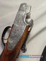  9495  Beretta SO3 EELL, 12 Gauge, Hand engraved by M. Sabatti with letter from Beretta! 14 ½ LOP, 28” barrels, Screw in chok