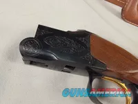  9493—Browning Belgium Superposed 28 gauge, 28 Gauge, IC/Mod fixed chokes, round knob, gold trigger, ejectors, single front b