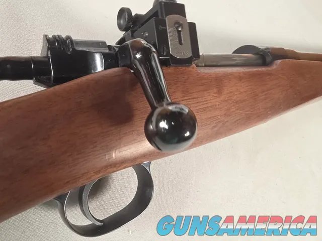 9425 Remington Sporter 03-A3, 30-06 Cal, Lyman Peep sight, hooded front sight, Schnable forearm, excellent walnut stock, blue