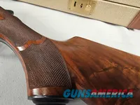 9111  Classic Doubles 12 gauge, 26 “ Barrels, IC/MOD, AA++ Marbled Walnut, Butt pad, vent rib, ejectors, Pistol grip with cap