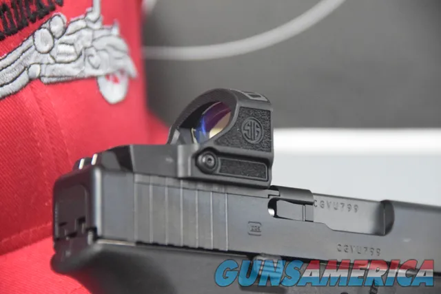 Glock 47 Gen5 MOS 9mm with SIG ROMEO-PRO-RS GREEN Dot Sight