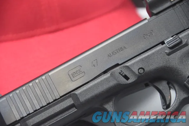 Glock 47 Gen5 MOS 9mm with SIG ROMEO-PRO-RS GREEN Dot Sight