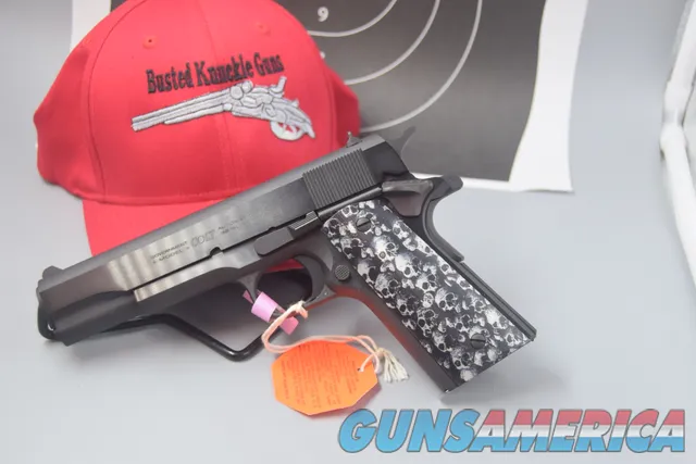 Colt Government .38 SUPER with "Skull" Grips