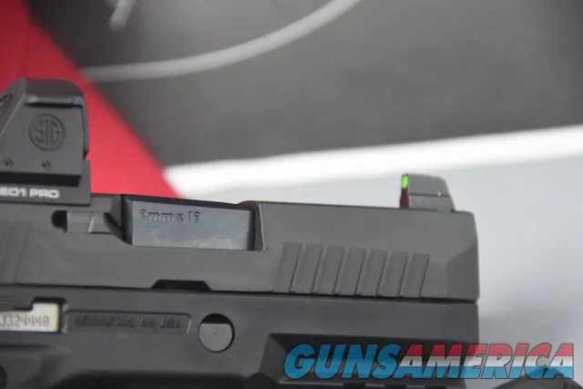 SIG Sauer P320X-C 9mm with ROMERO1-PRO Red Dot WITH 6 Mags!!!!!