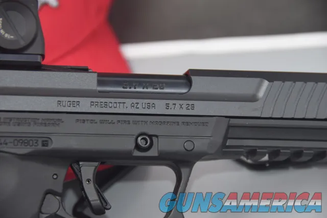 Ruger-57 5.7x28mm with Red Dot Optic