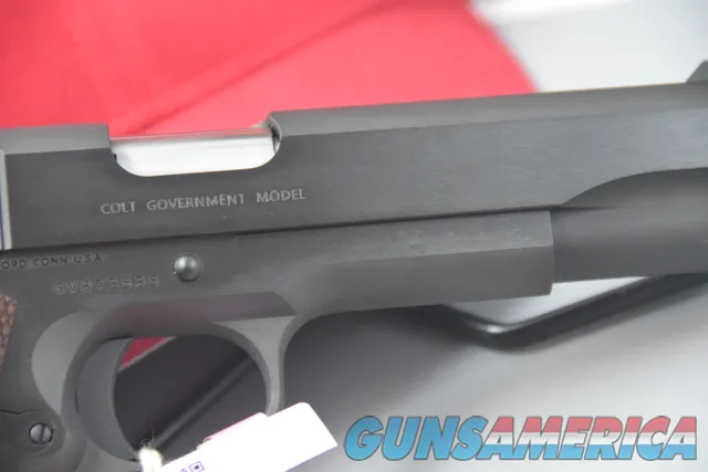 Colt Government Model .38 Super with "USMC" Grips