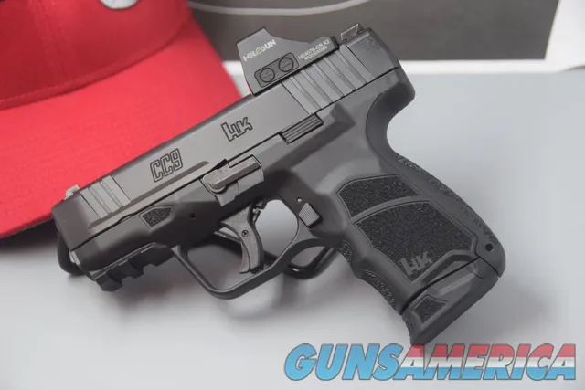 HK 9mm  CC9 Subcompact with Holosun Optic