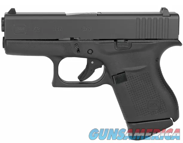 Glock 43 9mm Single-Stack Compact Carry Pistol