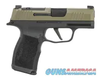 Sig Sauer 365X9GXR3P P365X Micro-Compact 9mm Luger 12+1 3.10" Black Moss