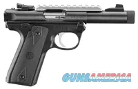 Ruger 40190 Mark IV 22/45 22 LR 10+1 4.40" Steel Threaded Bull Barrel
