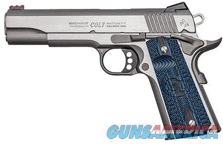 COLT 1911 Competition 9mm 5in 9rd Stainless Semi-Automatic Pistol O1072CCS