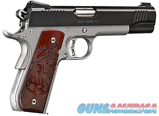 Kimber Mfg, Inc 3000233 Camp Guard 10mm Auto 8+1 5" Stainless Match Grade