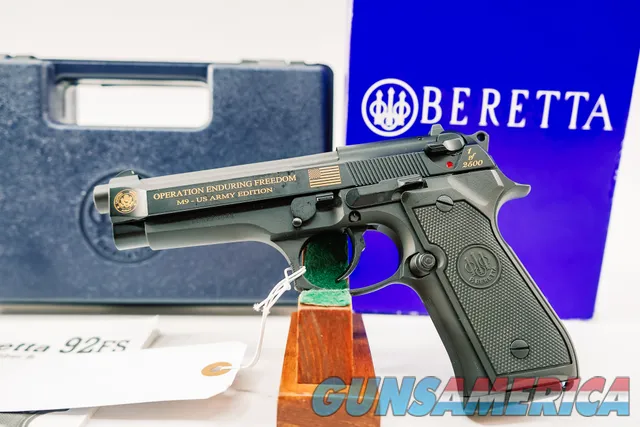 USED BERETTA M9 OEF 1/2500 9MM