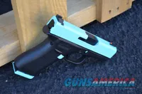 Glock 43X 9mm X-Werks Robbins Tiffany Blue G43X 43 Trijicon HD NS