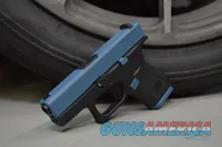 X-Werks Glock 42 380acp Jesse James Civil Defense Blue Slide & Parts G42