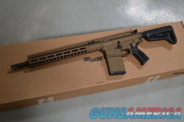 Sig Sauer 716 Tread AR10 X-Werks Burnt Bronze 20rd Pmag 716I 16"