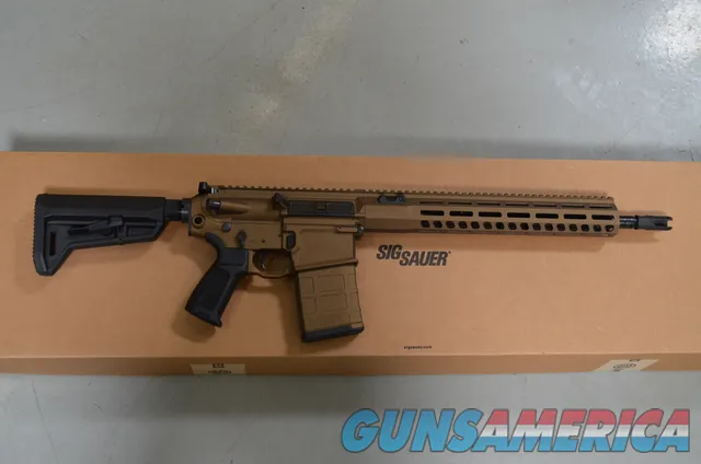 Sig Sauer 716 Tread AR10 X-Werks Burnt Bronze 20rd Pmag 716I 16"