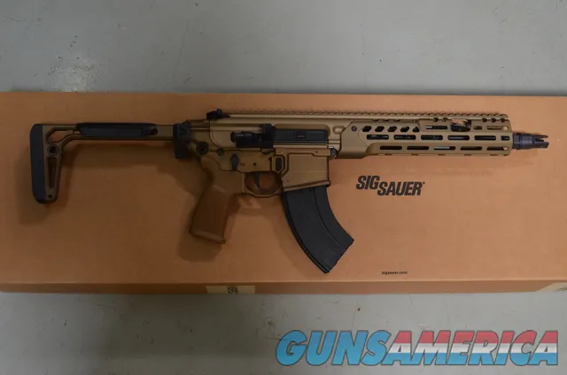 Sig Sauer MCX LT Spear SBR 11" 7.62x39 QD Coyote Ambi Folder NFA MLOK