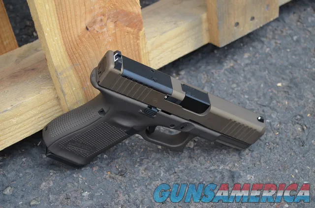 Glock 19 Gen 5 MOS X-Werks Burnt Midnight Bronze Optic ready G5 9mm