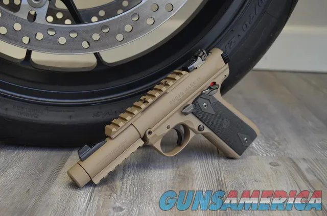 X-Werks Coyote Tan Ruger MKIV 22/45 Tactical 22 Mark 4 40149