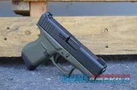 Glock 43 X-Werks OD Green Trijicon HD NS 9mm EDC New 2 mags! GFDE G43