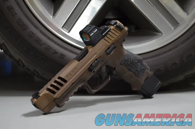 Heckler Koch HK VP9L VP9 Long Slide Holosun 507C X2 X-Werks M Burnt Bronze