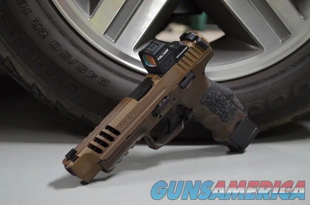 Heckler Koch HK VP9L VP9 Long Slide Holosun 507C X2 X-Werks M Burnt Bronze