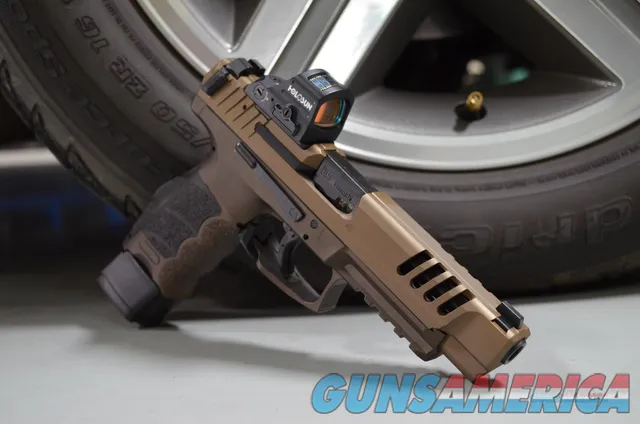 Heckler Koch HK VP9L VP9 Long Slide Holosun 507C X2 X-Werks M Burnt Bronze