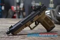 Ruger 57 5.7x28 Ruger-57 w Optic Shield SMSc TB X-Werks Burnt Bronze New