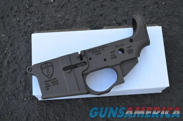 Spikes Tactical Crusader Stripped AR15 lower X-Werks Vortex Bronze Mult Cal