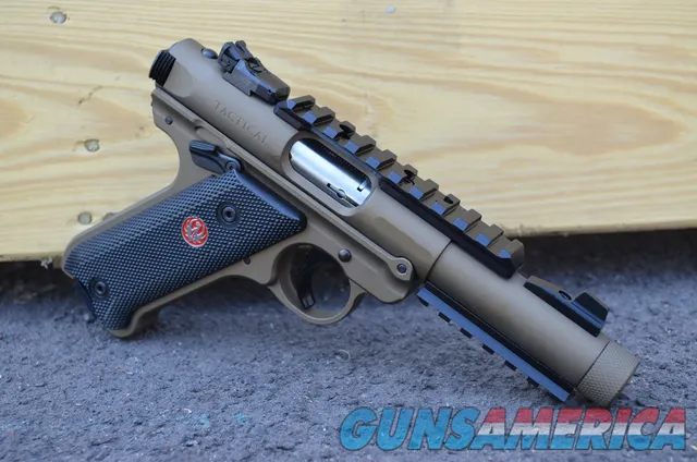 Ruger MKIV Tactical Mark 4 X-Werks Burnt bronze Threaded barrel optic ready