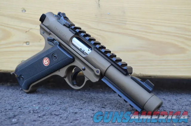 Ruger MKIV Tactical Mark 4 X-Werks Burnt bronze Threaded barrel optic ready