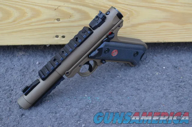 Ruger MKIV Tactical Mark 4 X-Werks Burnt bronze Threaded barrel optic ready