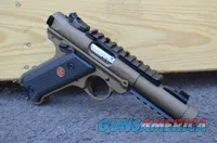 Ruger MKIV Tactical Mark 4 X-Werks Burnt bronze Threaded barrel optic ready