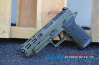 Sig Sauer P320 AXG Pro 320 P320AXG X-Werks OD Green Black 17rd 4.7" 9mm