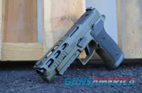 Sig Sauer P320 AXG Pro 320 P320AXG X-Werks OD Green Black 17rd 4.7" 9mm
