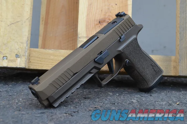 Sig Sauer P320 X5 Full Xten 10mm X-Werks Burnt Midnight Bronze 320X5 5"