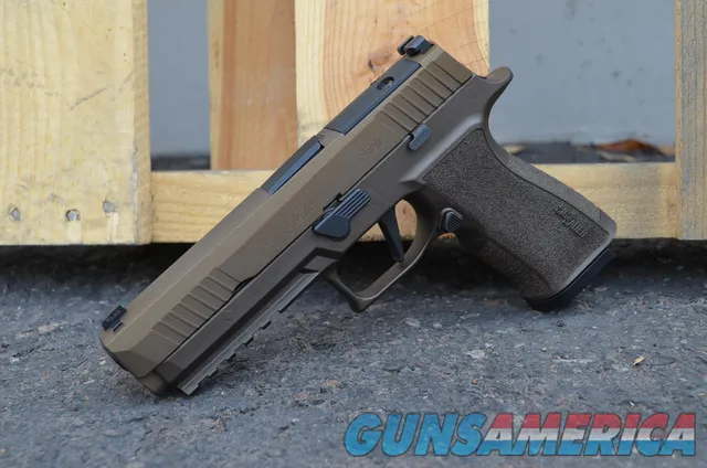 Sig Sauer P320 X5 Full Xten 10mm X-Werks Burnt Midnight Bronze 320X5 5"